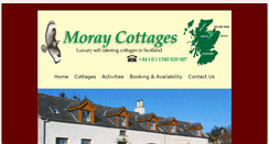 Desktop Screenshot of moray-cottages.com